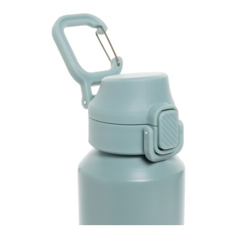 Botella deportiva Via RCS Re-steel con tapa bloqueable 600ML verde | sin montaje de publicidad | no disponible | no disponible