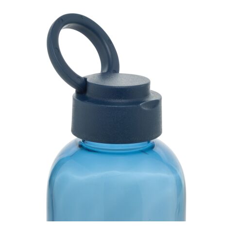 Botella de agua antigoteo Ripple RCS RPET con asa 75 ml azul | sin montaje de publicidad | no disponible | no disponible