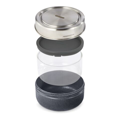 Bowl de vidrio Black+Blum 750ml plata | sin montaje de publicidad | no disponible | no disponible