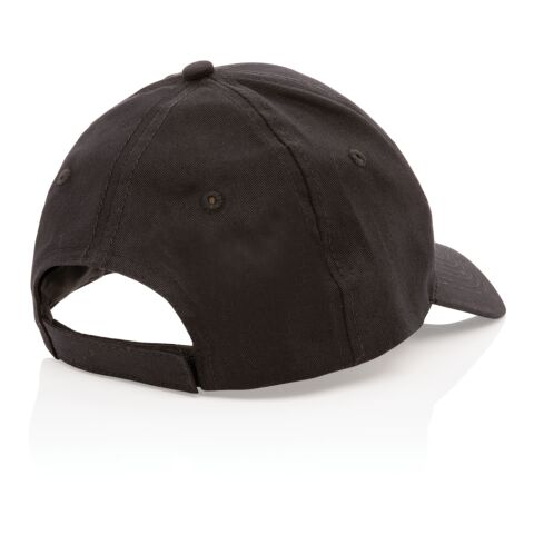 Gorra Impact de algodón reciclado con trazador AWARE™ negro | sin montaje de publicidad | no disponible | no disponible | no disponible | no disponible