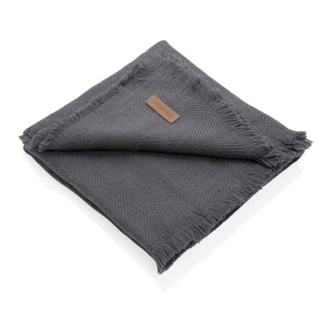 Manta tejida Ukiyo Aware ™ Polylana® 130x150cm gris | sin montaje de publicidad | no disponible | no disponible | no disponible