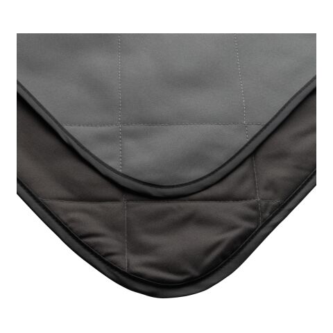 Manta de picnic acolchada plegable Impact Aware™ RPET gris | sin montaje de publicidad | no disponible | no disponible | no disponible