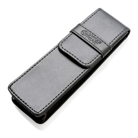 Set de bolígrafos ejecutivo Swiss Peak negro-plata | sin montaje de publicidad | no disponible | no disponible | no disponible