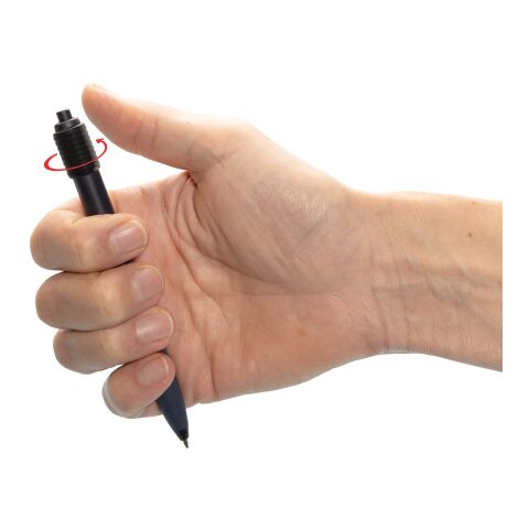 Bolígrafo Quill antiestrés RABS certificado GRS negro | sin montaje de publicidad | no disponible | no disponible