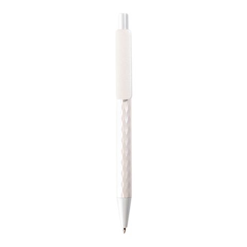 Bolígrafo X3 Metal Edition RCS de aluminio reciclado blanco