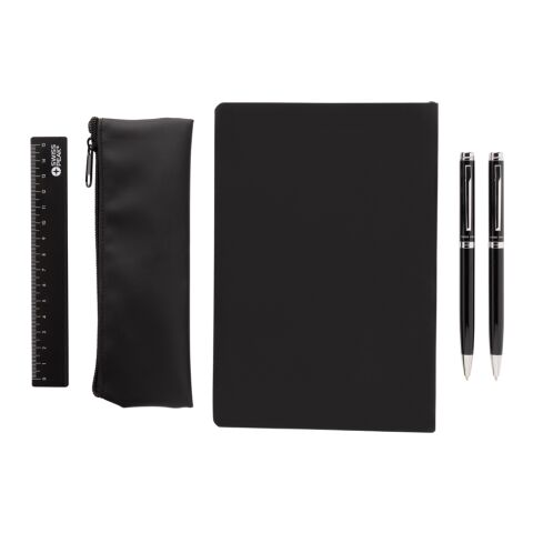 Set de papelería Swiss Peak RCS OSLO RCS negro