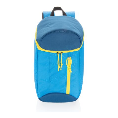 Mochila nevera de senderismo 10L azul-amarillo | sin montaje de publicidad | no disponible | no disponible | no disponible