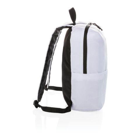 Mochila casual sin PVC blanco | sin montaje de publicidad | no disponible | no disponible | no disponible