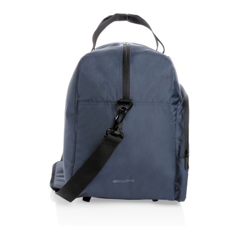 Bolsa deporte para fin de semana Impact AWARE ™ RPET azul marino | sin montaje de publicidad | no disponible | no disponible