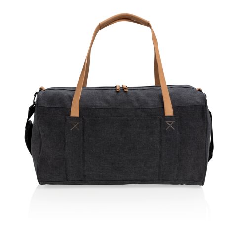 Bolsa de fin de semana de lona PVC free negro | sin montaje de publicidad | no disponible | no disponible | no disponible