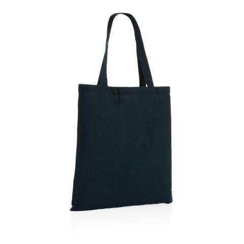 Tote de algodón reciclado 145gr Impact AWARE ™ azul marino | sin montaje de publicidad | no disponible | no disponible | no disponible