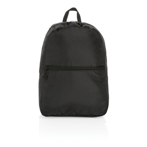 Mochila RPET básica Impact AWARE ™ negro | sin montaje de publicidad | no disponible | no disponible | no disponible