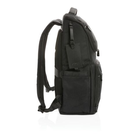 Mochila para portátil 15,6&quot; Swiss Peak AWARE ™ RPET Voyager negro | sin montaje de publicidad | no disponible | no disponible | no disponible