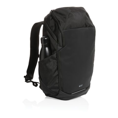 Mochila de negocios Swiss Peak AWARE ™ RPET de 15,6&quot; negro | sin montaje de publicidad | no disponible | no disponible