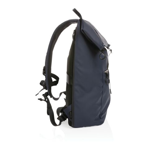 Mochila impermeable Impact AWARE ™ RPET para portátil 15,6" azul marino | sin montaje de publicidad | no disponible | no disponible | no disponible