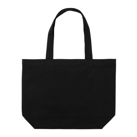 Bolsa compra de lona Impact Aware™ de 240 g/m² con bolsillo negro | sin montaje de publicidad | no disponible | no disponible | no disponible