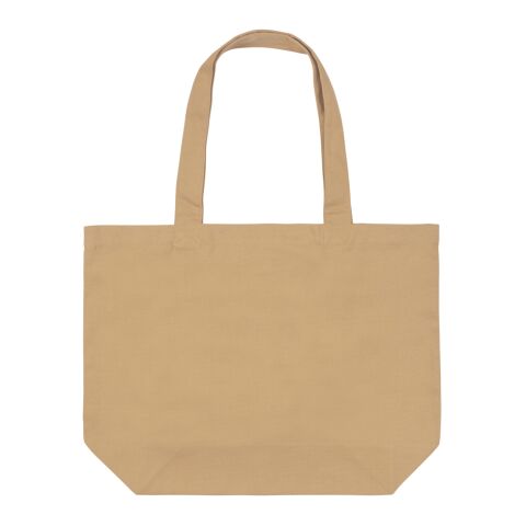 Bolsa compra de lona Impact Aware™ de 240 g/m² con bolsillo marron