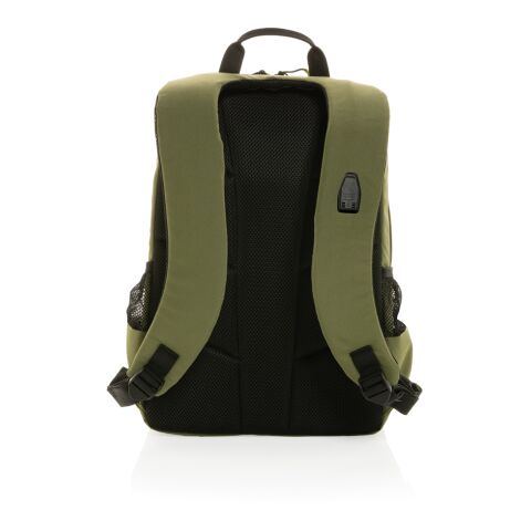 Mochila Lima para portátil Impact AWARE™ de 15,6&quot; RFID verde-verde | sin montaje de publicidad | no disponible | no disponible | no disponible