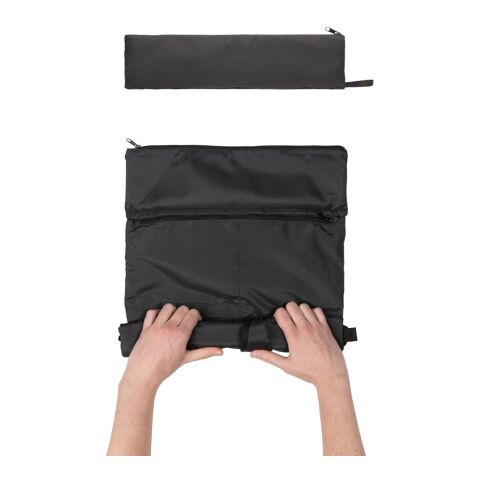 Mochila plegable ligera Dillon AWARE™ RPET negro | sin montaje de publicidad | no disponible | no disponible | no disponible