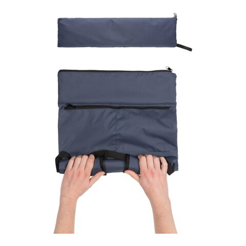 Mochila plegable ligera Dillon AWARE™ RPET azul marino | sin montaje de publicidad | no disponible | no disponible | no disponible