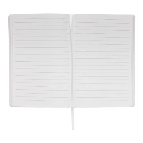 Libreta A5 de tapa dura de papel Impact Stone blanco | sin montaje de publicidad | no disponible | no disponible