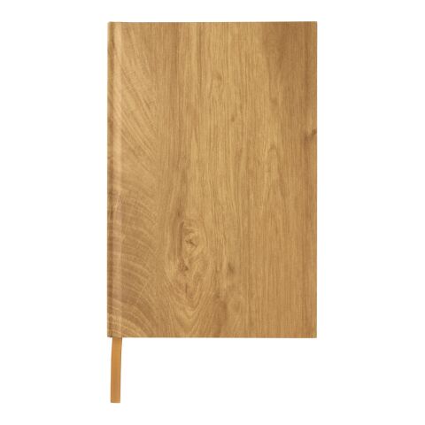 Libreta A5 con estampado de madera Kavana marron | sin montaje de publicidad | no disponible | no disponible