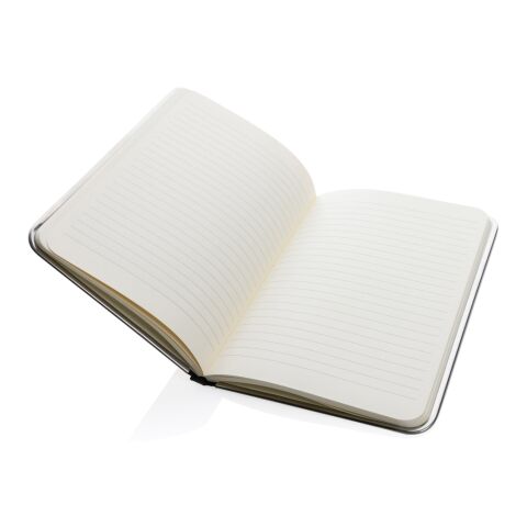 Cuaderno de lujo Treeline A5 con tapa de madera gris | sin montaje de publicidad | no disponible | no disponible