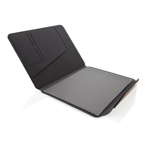 PortafolioTeri AWARE™ A4 en nogal y RPET negro | sin montaje de publicidad | no disponible | no disponible