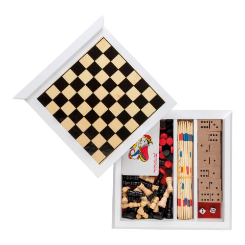 Juego 5 en 1 FSC® blanco | sin montaje de publicidad | no disponible | no disponible