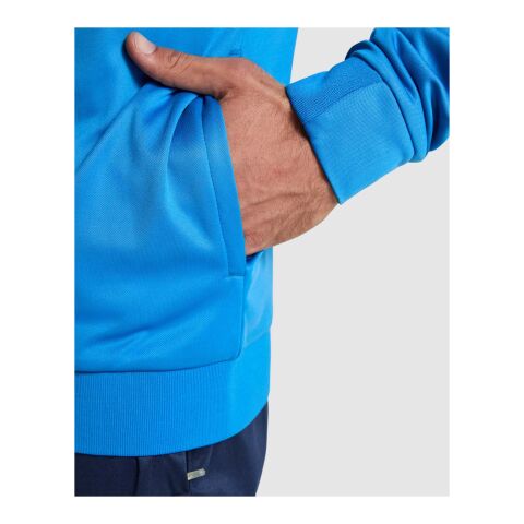 Sudadera de hombre Valier con cremallera completa Fluor Yellow | S