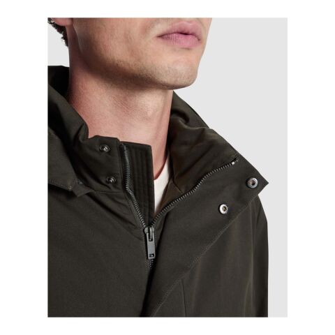 Chaqueta parka unisex acolchada de Dome Navy Blue | S