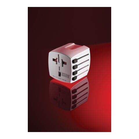SKROSS World Travel Adapter MUV blanco | sin montaje de publicidad | no disponible | no disponible