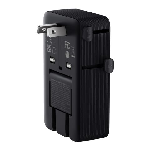 Adaptador de viaje Anker 20W Nano 5 en 1 negro