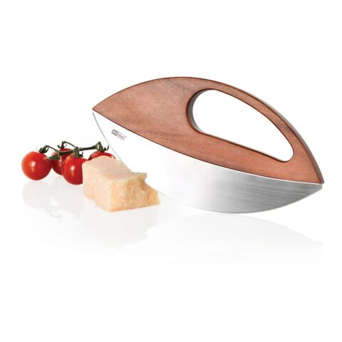 Cuchillo de cocina y cortador de pizza Universal AdHoc Wave marron | sin montaje de publicidad