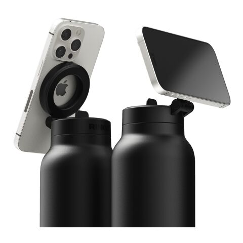 Botella de agua RINGO Pro MagSafe® anillo magnético 710 ml negro