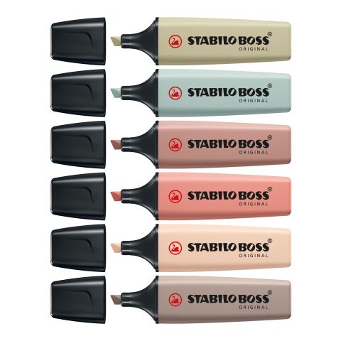 STABILO BOSS ORIGINAL NatureCOLORS rotulador fluorescente verde oscuro | sin montaje de publicidad