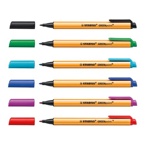 STABILO GREENpoint rotulador verde | sin montaje de publicidad
