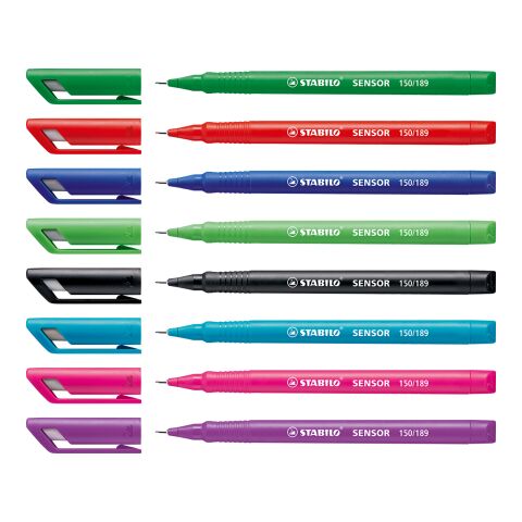 STABILO sensor colorful rotulador de punta fina verde | sin montaje de publicidad | sin montaje de publicidad