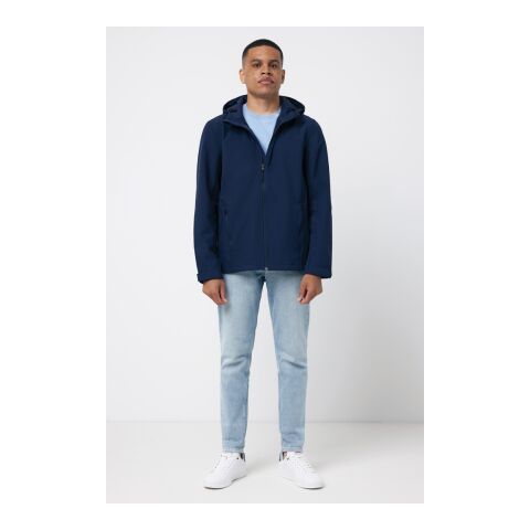 Chaqueta Makalu de poliéster reciclado para hombre Iqoniq azul marino | M | sin montaje de publicidad | no disponible | no disponible | no disponible