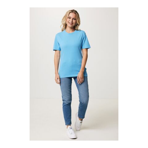 Camiseta Iqoniq Bryce algodón reciclado Azul Tranquilo | S | sin montaje de publicidad | no disponible | no disponible | no disponible