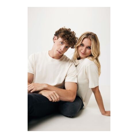 Camiseta relax de algodón reciclado Iqoniq Kakadu crudo natural | XXXL | sin montaje de publicidad | no disponible | no disponible | no disponible