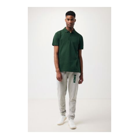 Polo Iqoniq Yosemite de algodón reciclado verde bosque | 5XL | sin montaje de publicidad | no disponible | no disponible | no disponible