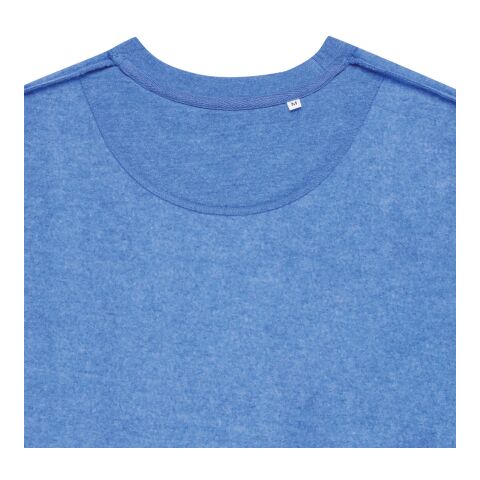 Jersey Iqoniq Denali algodón reciclado sin teñir azul jaspeado | XL | sin montaje de publicidad | no disponible | no disponible | no disponible