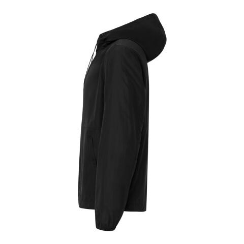 Chaqueta ligera Iqoniq Logan de poliéster reciclado negro | XS