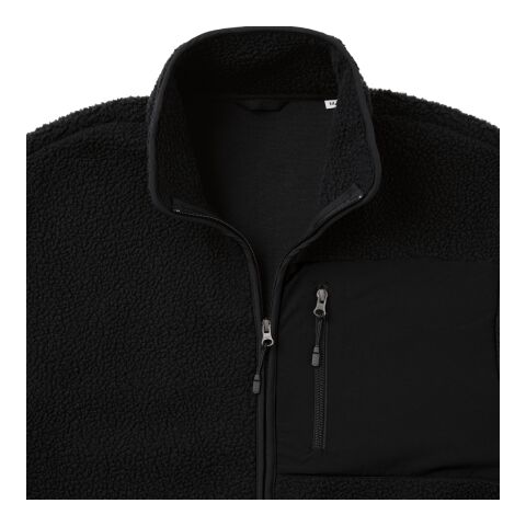 Chaqueta Diran polar poliéster reciclado Iqoniq negro | L | sin montaje de publicidad | no disponible | no disponible | no disponible