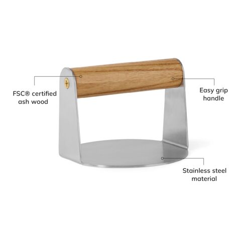 Prensa para hamburguesas VINGA Paso marron | sin montaje de publicidad | no disponible | no disponible