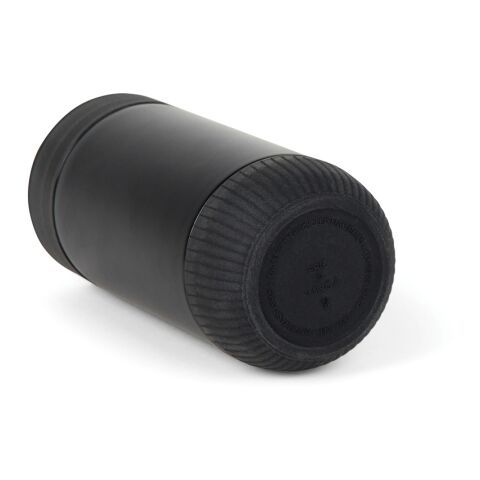 Taza push VINGA Erie RCS SS reciclada 350 ml negro-negro | sin montaje de publicidad | no disponible | no disponible