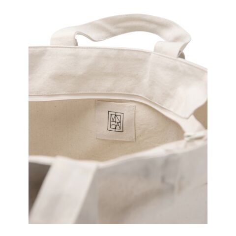 Bolsa con cremallera de lona reciclada VINGA Hilo AWARE™ blanquecino | sin montaje de publicidad | no disponible | no disponible | no disponible