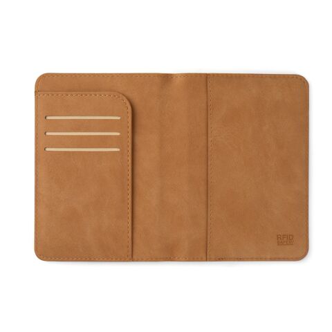 Funda para pasaporte VINGA Bosler RCS RFID marron | sin montaje de publicidad | no disponible | no disponible