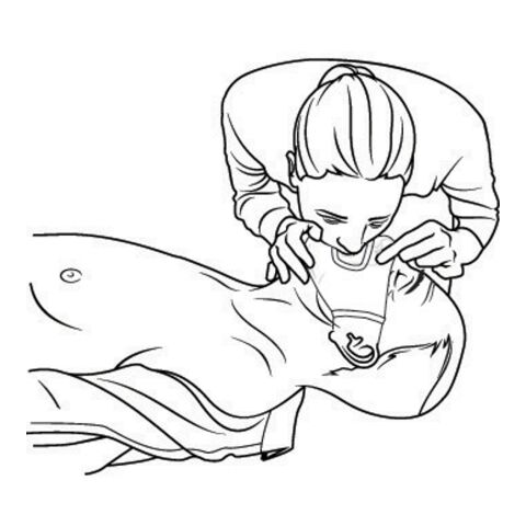 Llavero máscara CPR rojo | sin montaje de publicidad | no disponible | no disponible